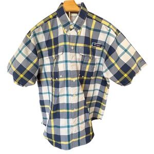 Columbia Men's PFG Super Bahama Shirt in Plaid Sz Small